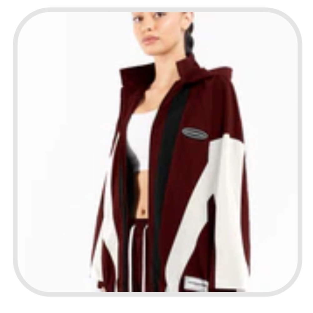 THE GIVING MOVEMENT| Colorblock Re-Shell100© Bomber Jacket